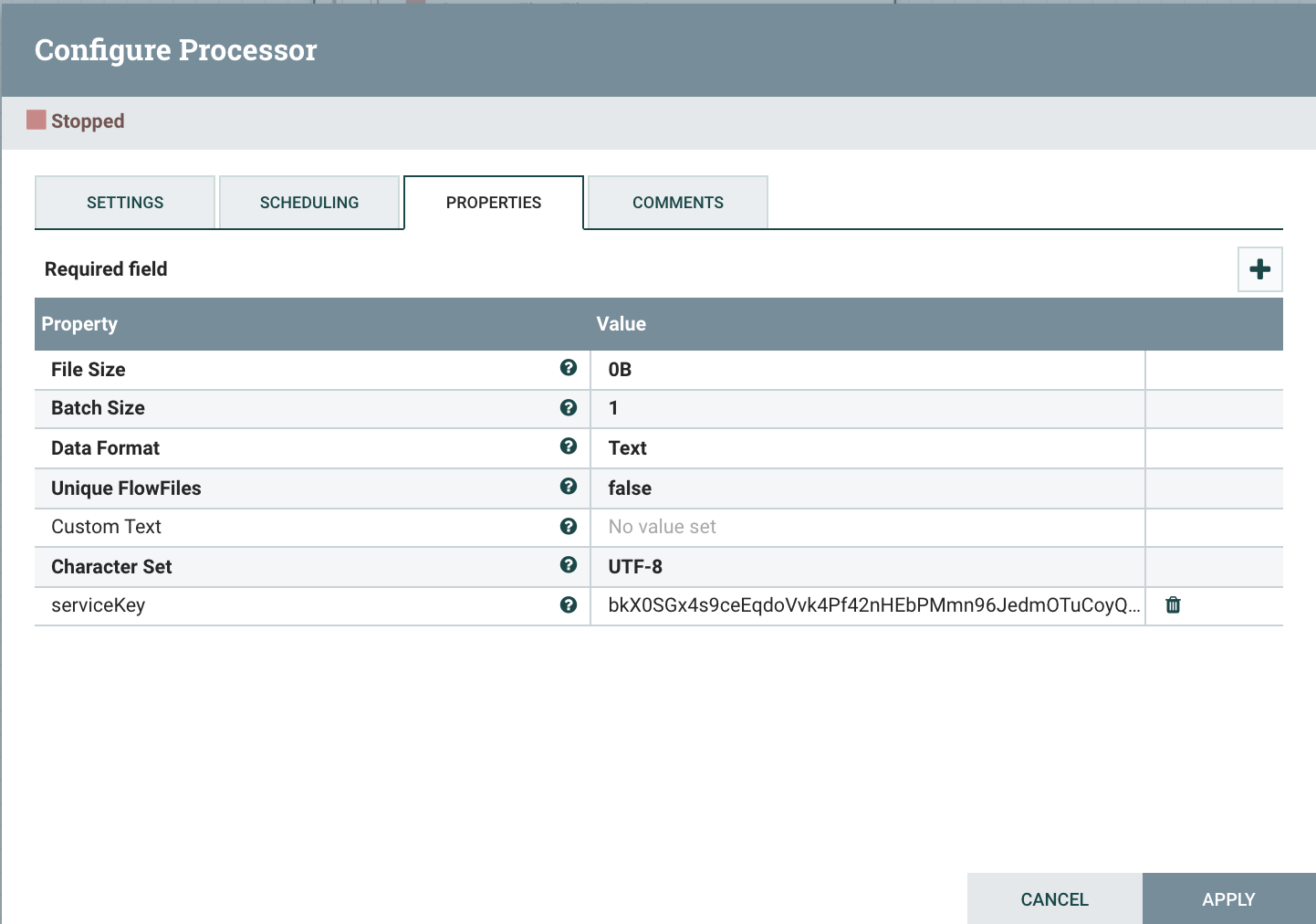 GenerateFlowFile